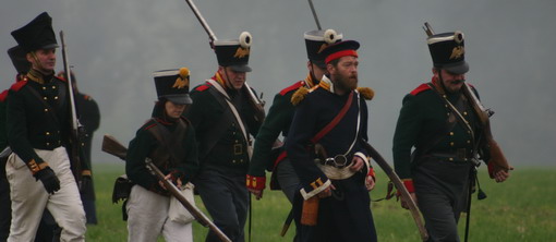 Historische Schlachtnachstellung